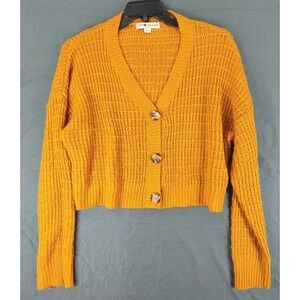 Love Chance cropped cardigan sweater Size XL